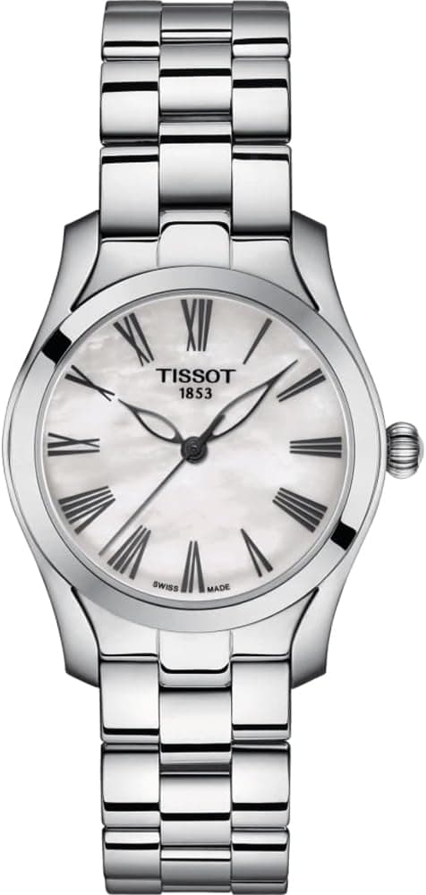 Tissot Analogue Classic Silver Strap Women's Wrist Watches - T112.210.11.113.00, T1122101111300 on Amazon.ae - Price Tracker