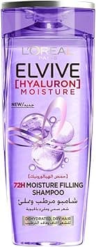 L’Oréal Paris Elvive Hyaluron Moisture Filling Shampoo, Replumps Hair with 72H of Hydration, 600ml on Amazon.ae - Price Tracker