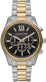Michael Kors Lexington Watch für Herren, 44mm Quarz-Chronographenwerk mit Edelstahlarmband - Best Deal Finder