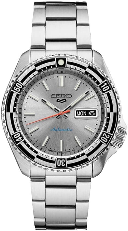 SEIKO 5 Sports Automatic Silver Dial Men's Watch SRPK09K1 on Amazon.ae - Price Tracker