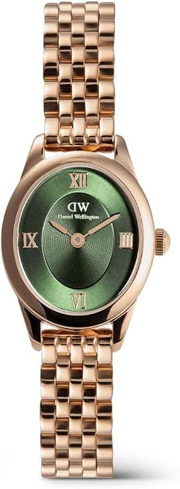 Daniel Wellington DW00100806 Ophelia Mini Watch for Women, 25.5 mm × 20 mm Case Size, Rose Gold/Rose Gold - Best Deal Finder