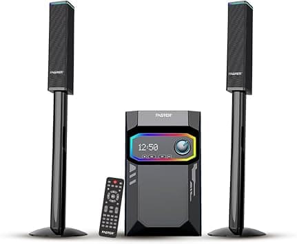 Faster XB8500 Wireless Home Theater Soundbar System - Bluetooth, USB Connectivity, Subwoofer & Remote Control, Wireless Surround Soundbar for Home Cinema & Music Entertainment on Amazon.ae - Price Tracker