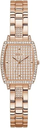GUESS Women's 25mm Watch - Gold Tone Bracelet Champagne Dial Gold Tone Case on Amazon.ae - Price Tracker