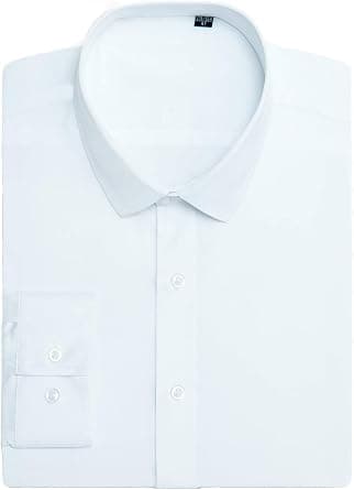 J.VER Womens Dress Shirts Long Sleeve Button Down Shirts Wrinkle-Free Solid Work Blouse - Amazon.sa Price Tracker