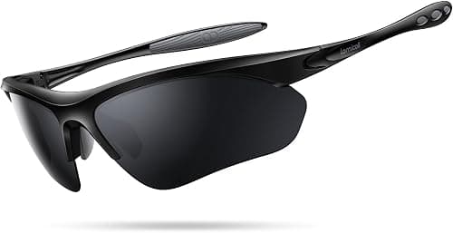 Lamicall 22g Polarized Sports Sunglasses - UV400 Protection Men Women Sun Glasses for Driving Running Cycling Baseball Golf على أمازون - دليلك لأفضل العروض