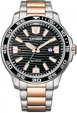Citizen Men's Analogue Eco-Drive Watch with a Stainless Steel Band - Best Deal Finder