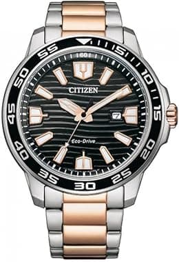 Citizen Men's Analogue Eco-Drive Watch with a Stainless Steel Band - Best Deal Finder