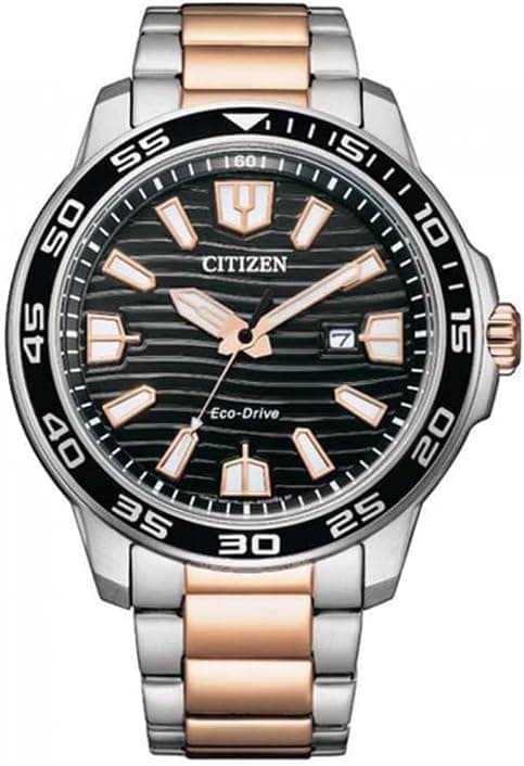Citizen Men's Analogue Eco-Drive Watch with a Stainless Steel Band on Amazon.ae - Price Tracker