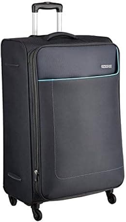 American Tourister Jamaica Soft Small Cabin Luggage Travel Trolley bag , Black , 58cm - Best Deal Finder