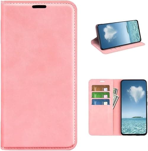 COQUE Case for Xiaomi Poco F8 Ultra 5G Shell,Slim Ultra-Thin Leather Flip Cover with Card Slot Leather Phone Case for Xiaomi Poco F8 Ultra 5G-Pink on Amazon.ae - Price Tracker