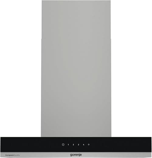 Gorenje WHT644EXGB 60cm Built-in Wall Cooker Hood, 557 m³/h Extraction, T-Shape Design, LED Lighting, Stainless Steel on Amazon.ae - Price Tracker