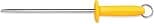 Tramontina Professional 12 Inches Smooth Shapener with Carbon Steel Rod and Yellow Polypropylene Handle - Best Deal Finder