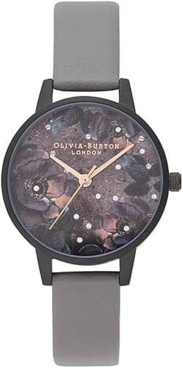 Olivia Burton Womens Quartz Watch, Analog Display and Leather Strap OB16AD50 - Best Deal Finder