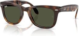 Ray-Ban Unisex Rb4105 Folding Wayfarer SUNGLASSES - دليلك لأفضل العروض