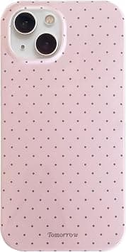 inewateri Compatible with iPhone iPhone 14 Plus/iPhone 15 Plus Case with Cute Fashion Polka Dot Aesthetics Design Simple Cases for Soft TPU Slim Protection Cover-Pink on Amazon.ae - Price Tracker