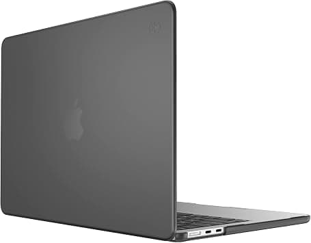Speck Products MacBook Air M2 (2022) Slim Hardshell Case (Obsidian/Obsidian/SweaterGrey) for 13 Inch Laptops, Everyday Use & Traveling - Best Deal Finder