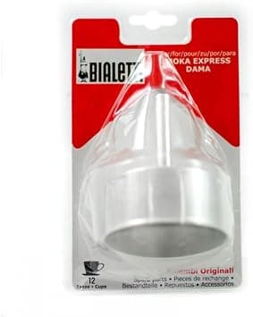 Bialetti Refill Set 1 Funnel for Italian Coffee Maker, 12 Cups, Aluminium on Amazon.ae - Price Tracker
