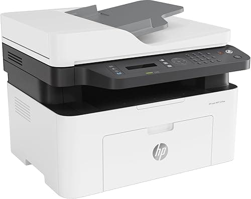 HP | Color Laser | Wireless | Print, Scan, Copy, Fax | Manual Duplex | Print Speed: Up to 20ppm | 40-page ADF | Duty Cycle (monthly, A4): Up to 10,000 pages | Laser 137fnw | UAE Version on Amazon.ae - Price Tracker