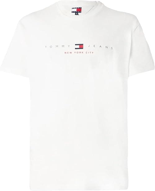 Tommy Hilfiger Mens Tjm Reg Flag Linear T-shirt (pack of 1) on Amazon.ae - Price Tracker