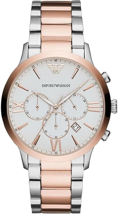 Emporio Armani Men's Chronograph Quartz Watch on Amazon.ae - Price Tracker