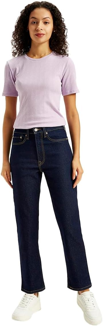 Levi's Women Women's Mid Rise Wedgie Straight Fit Jeans Jeans (pack of 1) on Amazon.ae - Price Tracker