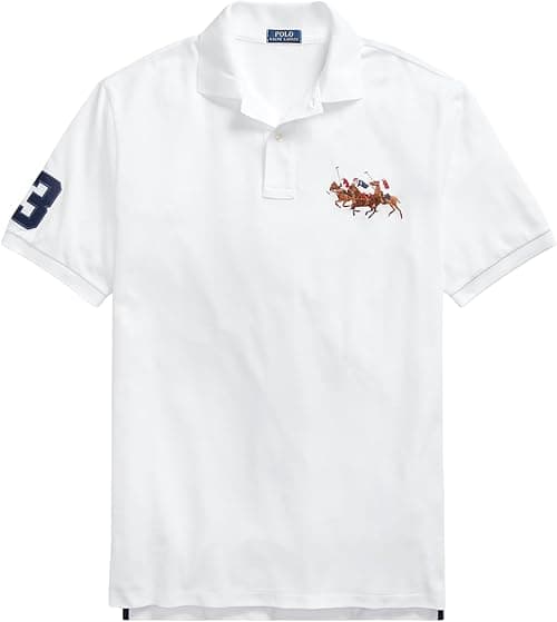 Polo Ralph Lauren Classic Fit Mesh Triple Pony Polo Shirt 2022 on Amazon.ae - Price Tracker