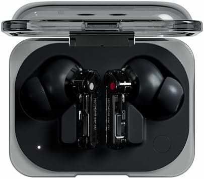Nothing Ear (a), TWS, ChatGPT Integrated, Dynamic Bass Boost, Hi-Res with Hybrid ANC Noise Cancellation upto 45dB, (Black) - Best Deal Finder