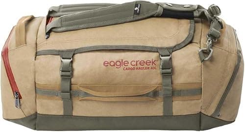 Eagle Creek Cargo Hauler Foldable Travel Duffel Bag Durable Waterproof with Hidden Straps, U Lid and Quick Access End Pockets on Amazon.ae - Price Tracker