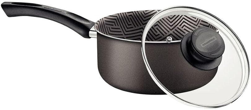 Tramontina Paris Aluminum Sauce Pan with Interior and Exterior Starflon Max Lead Nonstick Coating with a Glass Lid, 20 cm 2,9 L on Amazon.ae - Price Tracker
