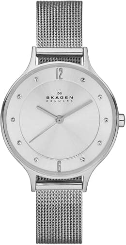 Skagen Women 's Anita Lille Three Hand, Stainless Steel Watch, SKW2149 Womens Standard - Best Deal Finder