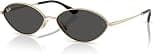 Ray-Ban Women's KAI, Pale Gold, One Size - Best Deal Finder
