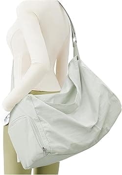 Small Gym Bag with Shoe Compartment, Workout Sport Duffle Bag for Women Travel, Waterproof Shoulder Overnight Bag Lightweight Carry on Tote Bag for Swim, Yoga, Dance on Amazon.ae - Price Tracker