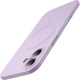 JETech Magnetic Case for iPhone 17 6.3-Inch Compatible with MagSafe, Camera Lens Full Protection, Soft TPU Protective Phone Cover with Matte Finish, Shockproof (Lavender) - Best Deal Finder