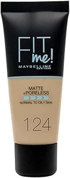 Maybelline Newyork Fit Me Matte & Poreless Foundation 30ml - 124 Soft Sand on Amazon.ae - Price Tracker