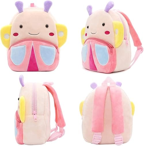 URbazaar Plush Backpack Toddler Bag,Cute Toddler Backpack Toddler Bag Plush Animal Cartoon Mini Travel Bag for Baby Boy&Girl 1-5 Year | Cute on Amazon.ae - Price Tracker