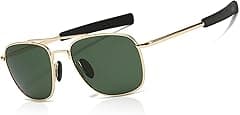 SUNGAIT Men's Military Style Polarized Pilot Aviator Sunglasses Bayonet Temples - Amazon.ae Price Tracker