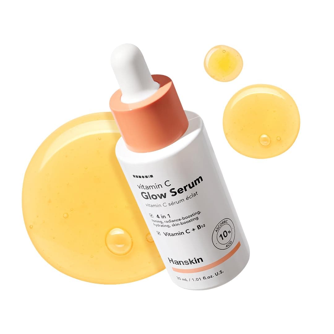 Hanskin Vitamin C Glow Serum with Ascorbic Acid, Toning, Illuminates for Glowing Skin [30ml] on Amazon.ae - Price Tracker