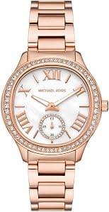 Michael Kors LADIESMETALS MK4806 Wristwatch for women, Rose Gold, One Size, Round - Best Deal Finder