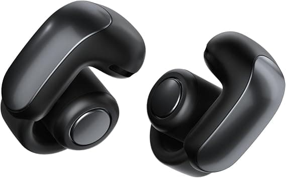 Bose Ultra Open Earbuds with OpenAudio Technology, Open Ear Wireless Earbuds, Up to 48 Hours of Battery Life, Black - Best Deal Finder