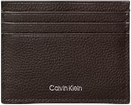 Calvin Klein FOIL EMBOSS CARDHOLD Mens Cardholder, Chocolate Martini, OS on Amazon.ae - Price Tracker