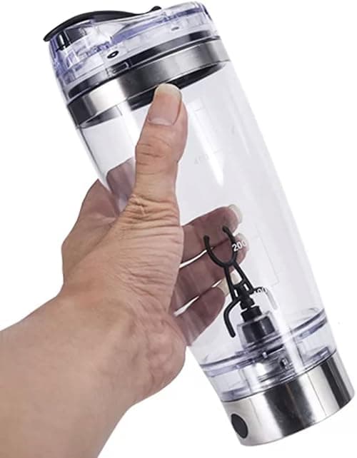 Electric Protein Shaker Bottle (600 ml) – USB Rechargeable Vortex Mixer Cup, Leakproof, BPA-Free, Portable Gym Shaker – Blue Coral على Amazon.ae - متتبع الأسعار