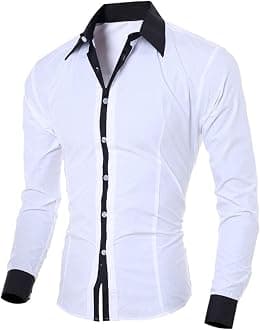 Mens Long Sleeve Button Down Shirt Men's Hawaiian Shirt - دليلك لأفضل العروض