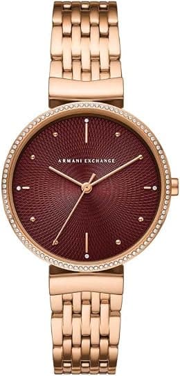 Armani Exchange Women's Three Hand Stainless Steel Watch 36mm Case Size - دليلك لأفضل العروض