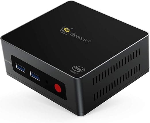Beelink Mini PC, GK Mini, Intel Celeron J4125 Professor, 8GB DDR4/ 128GB SSD, Gigabit Ethernet, 4K HD, Dual HDMI, Dual WiFi, Bluetooth 4.0, Fan, Support Auto Power On on Amazon.ae - Price Tracker