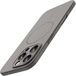 JETech Magnetic Slim Case for iPhone 16 Pro 6.3-Inch Compatible with MagSafe, Full Camera Lens Protection, Ultra-Thin Lightweight Matte Finish Minimalist Phone Cover (Natural Titanium) - Best Deal Finder