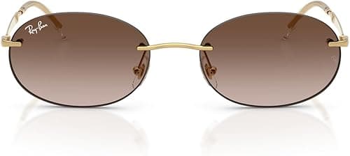 Ray-Ban RB3767 Oval Sunglasses, Gold/Gradient Brown, 54 mm on Amazon.ae - Price Tracker