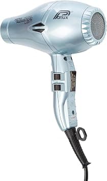 Parlux Advance Light Ionic and Ceramic Hair Dryer in Ceramic Ice. Powerful, Quiet Lightweight Blow Dryer with 2 Speed Controls, 4 Heat Settings & 2 Nozzle Attachments. Made with Recycled Materials. - Best Deal Finder