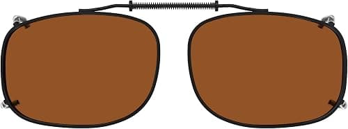 Eyekepper 58x38 MM Clip On Sunglasses With Spring Draw Bar Polarized على Amazon.ae - متتبع الأسعار