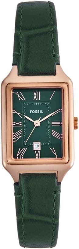 Fossil Women's Analog Quartz Watch with Leather Strap ES5366 on Amazon.ae - Price Tracker