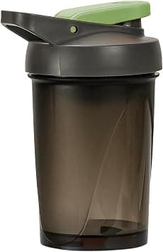 Herevin Polypropylene 500ml Gym Shaker Bottle, Leak Proof Protein Shaker, BPA Free Sports Fitness Water Bottle for Gym, Workout, Supplements, Travel & Office Use – Black (Cap Color Assorted) on Amazon.ae - Price Tracker